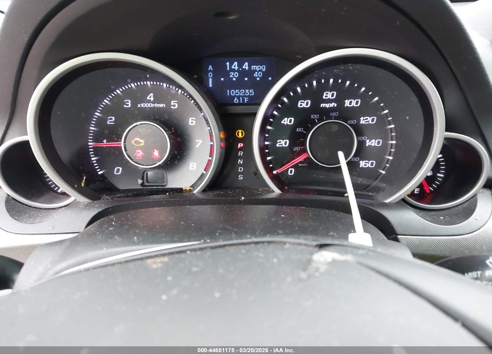 2012 ACURA TL 3.5 VIN: 19UUA8F53CA000932