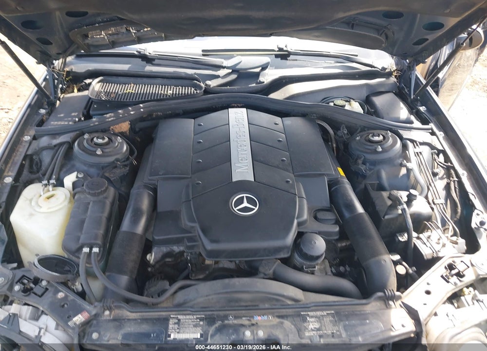 2002 MERCEDES-BENZ CL 500 VIN: WDBPJ75J82A030901
