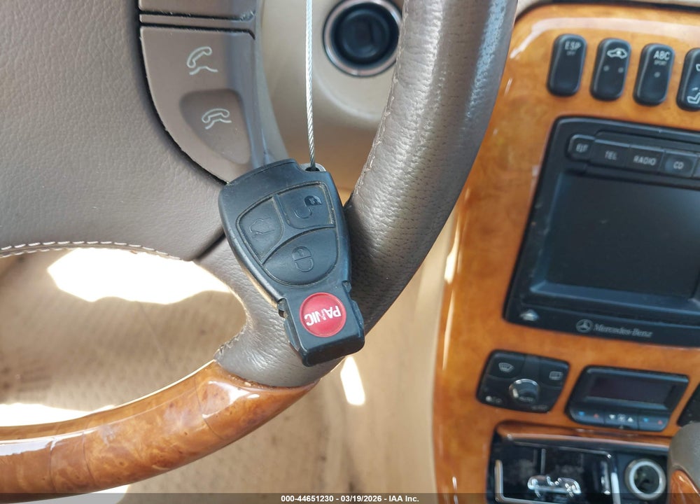 2002 MERCEDES-BENZ CL 500 VIN: WDBPJ75J82A030901