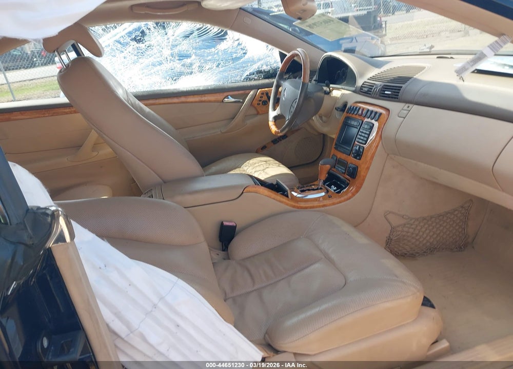 2002 MERCEDES-BENZ CL 500 VIN: WDBPJ75J82A030901