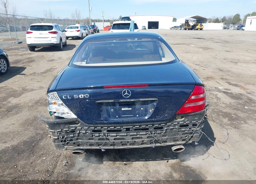 2002 MERCEDES-BENZ CL 500 VIN: WDBPJ75J82A030901