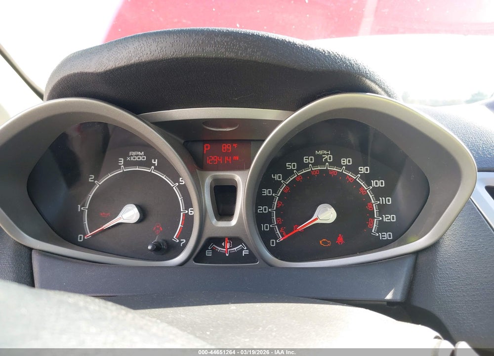 2012 FORD FIESTA SE VIN: 3FADP4EJ6CM218411