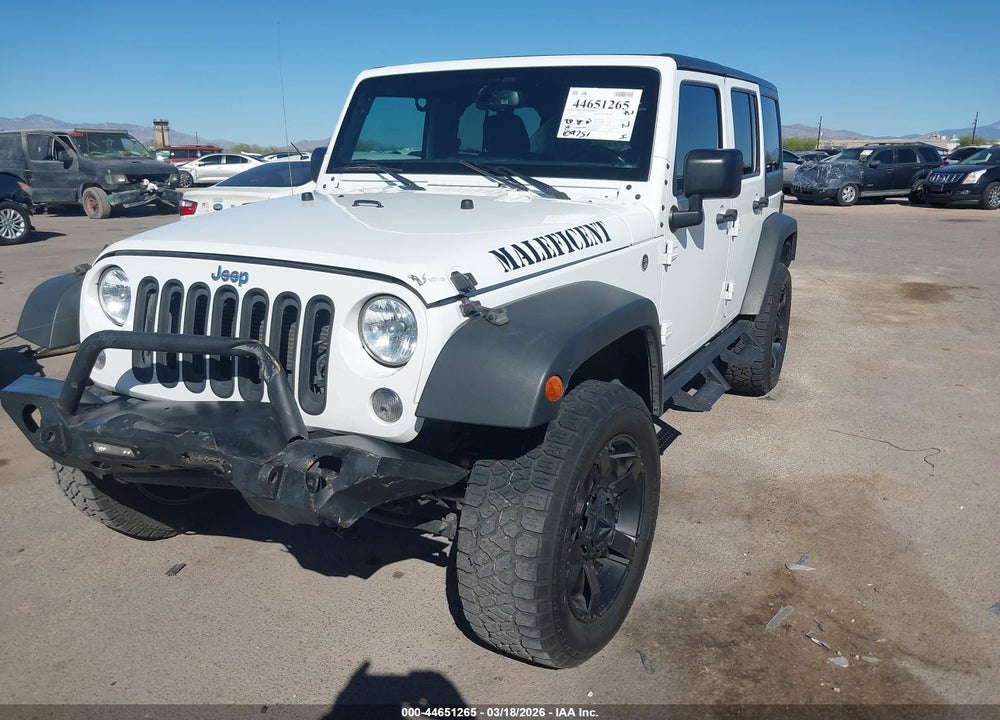 2018 JEEP WRANGLER JK UNLIMITED SPORT S 4X4 VIN: 1C4BJWDG2JL814747