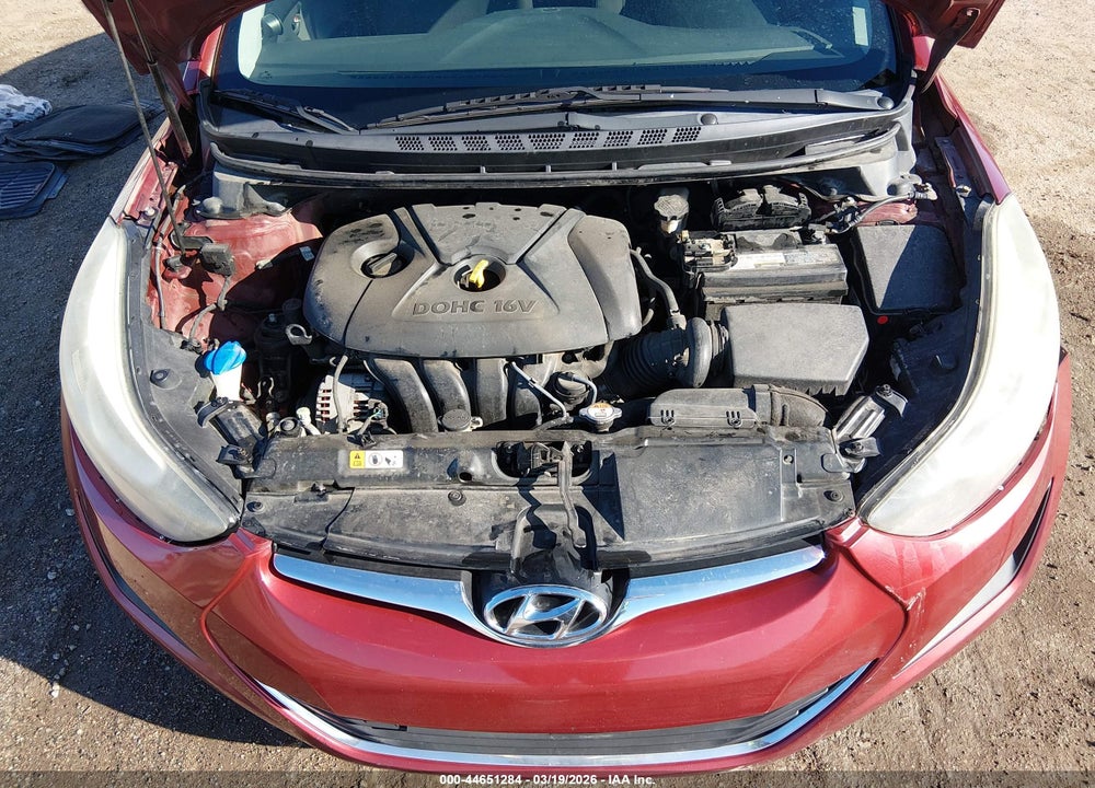 2014 HYUNDAI ELANTRA SE VIN: 5NPDH4AE0EH535772