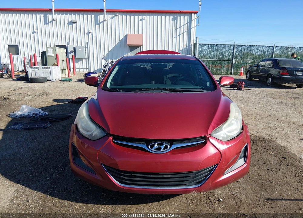 2014 HYUNDAI ELANTRA SE VIN: 5NPDH4AE0EH535772