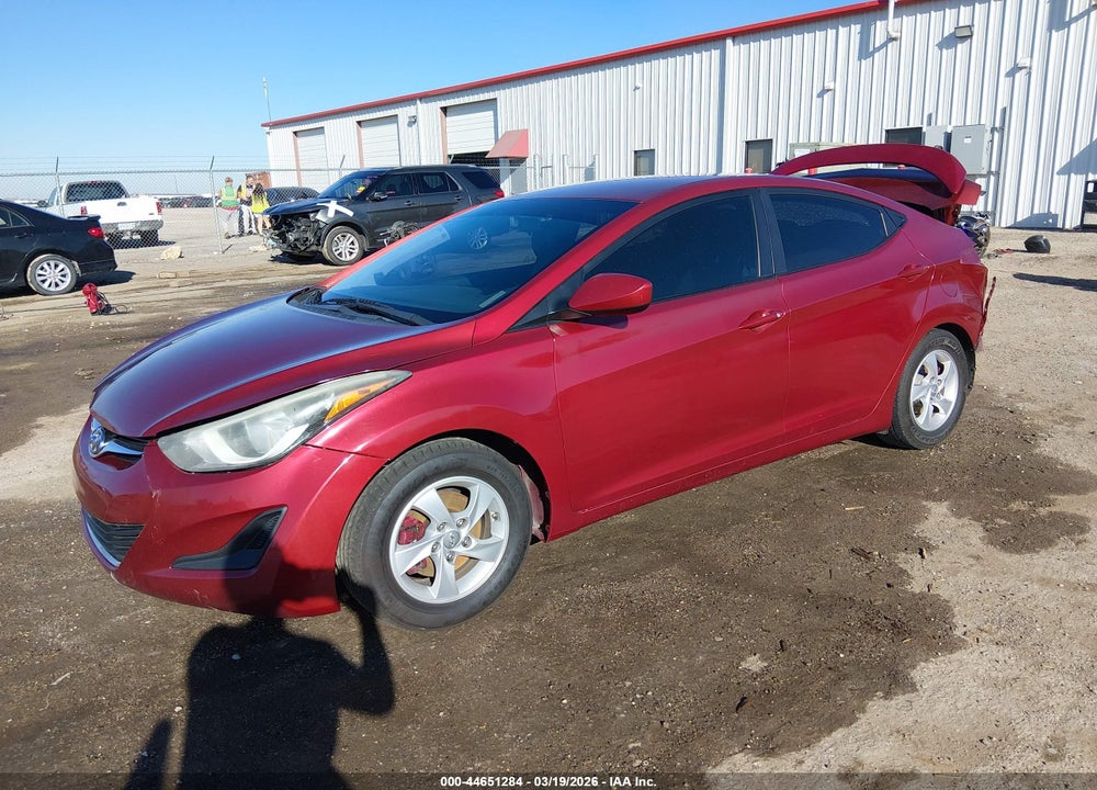 2014 HYUNDAI ELANTRA SE VIN: 5NPDH4AE0EH535772