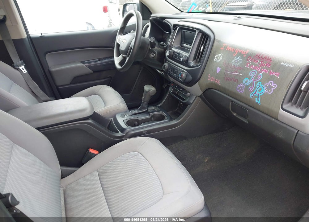 2016 CHEVROLET COLORADO WT VIN: 1GCGTBE35G1193061