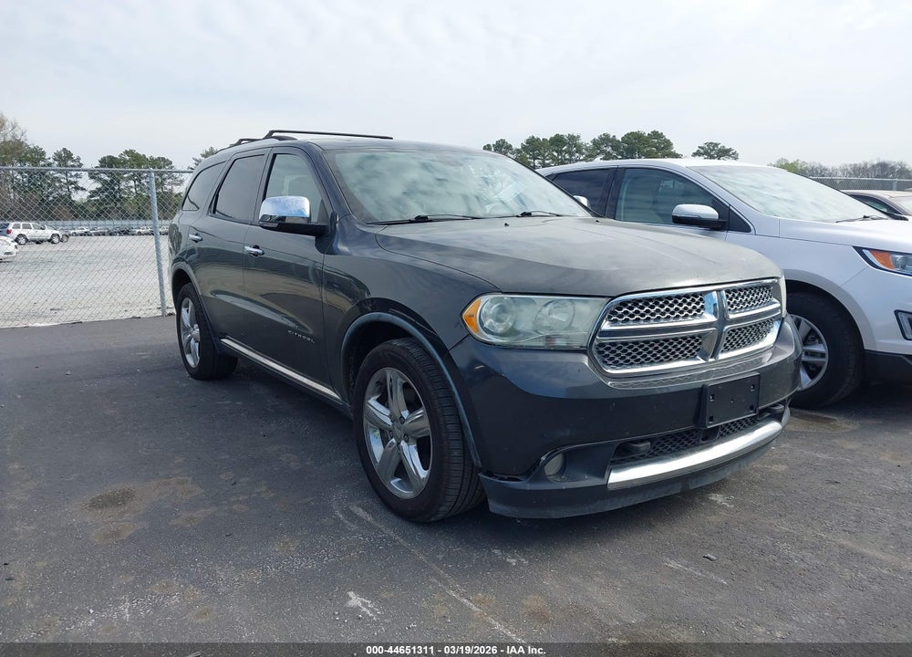 2011 DODGE DURANGO CITADEL VIN: 1D4SE5GT4BC664202