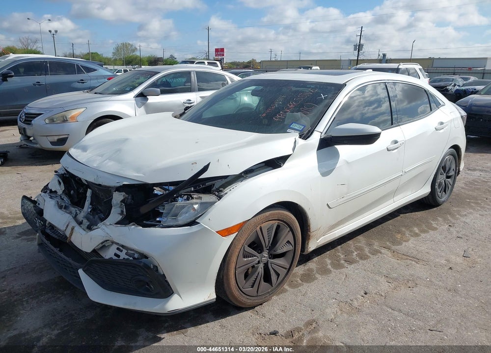 2018 HONDA CIVIC EX VIN: SHHFK7H52JU204250