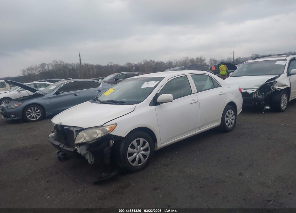 2010 TOYOTA COROLLA LE VIN: 2T1BU4EE7AC303454