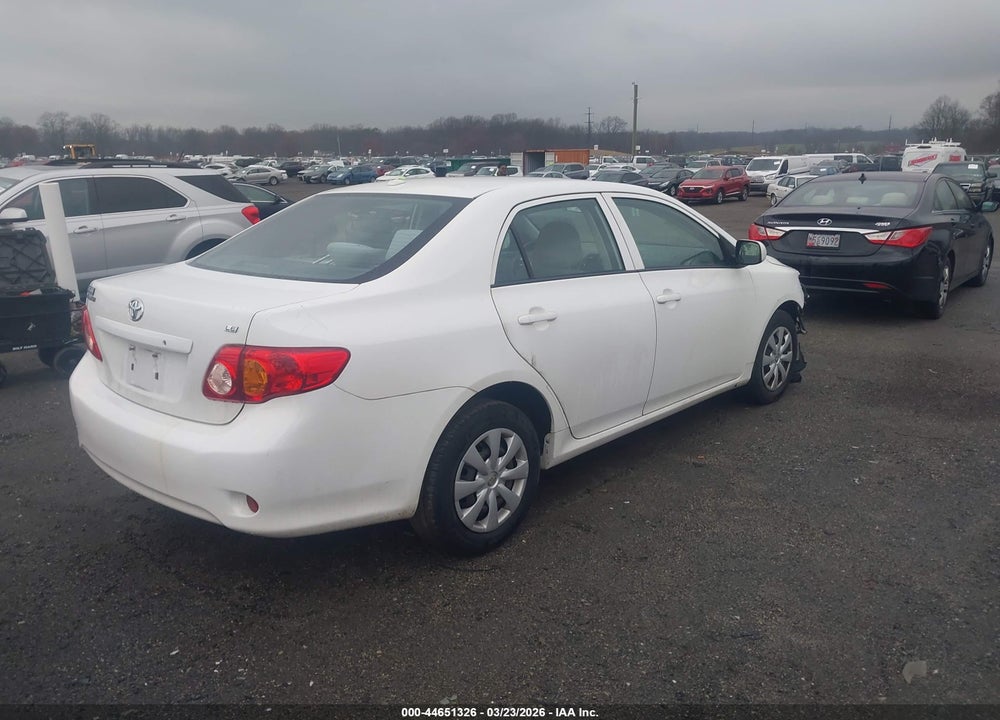 2010 TOYOTA COROLLA LE VIN: 2T1BU4EE7AC303454