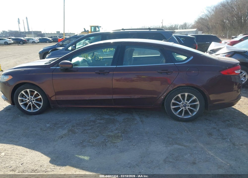 2017 FORD FUSION SE VIN: 3FA6P0HD2HR407686