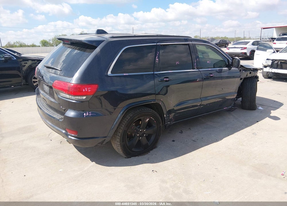 2015 JEEP GRAND CHEROKEE ALTITUDE VIN: 1C4RJEAG5FC669756