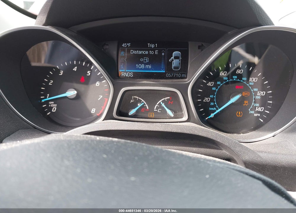2016 FORD ESCAPE SE VIN: 1FMCU9G99GUC49275