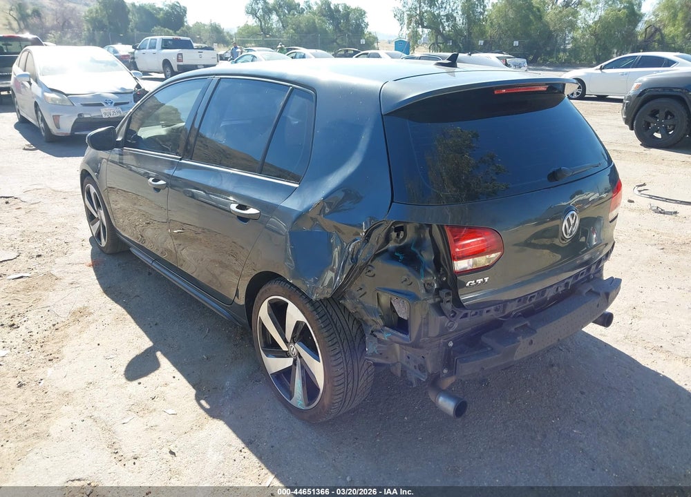 2013 VOLKSWAGEN GTI DRIVERS EDITION VIN: WVWHD7AJ3DW131983