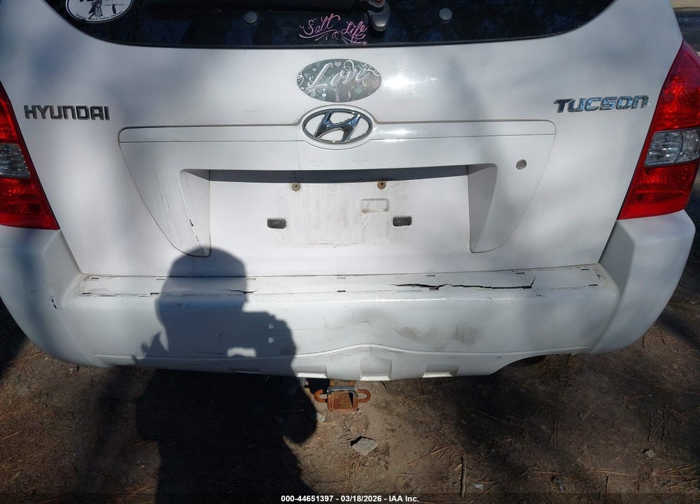 2008 HYUNDAI TUCSON GLS VIN: KM8JM12B08U854399