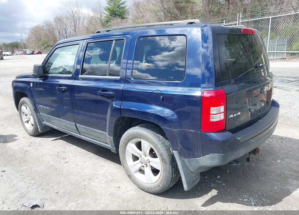 2014 JEEP PATRIOT LATITUDE VIN: 1C4NJRFB9ED521802