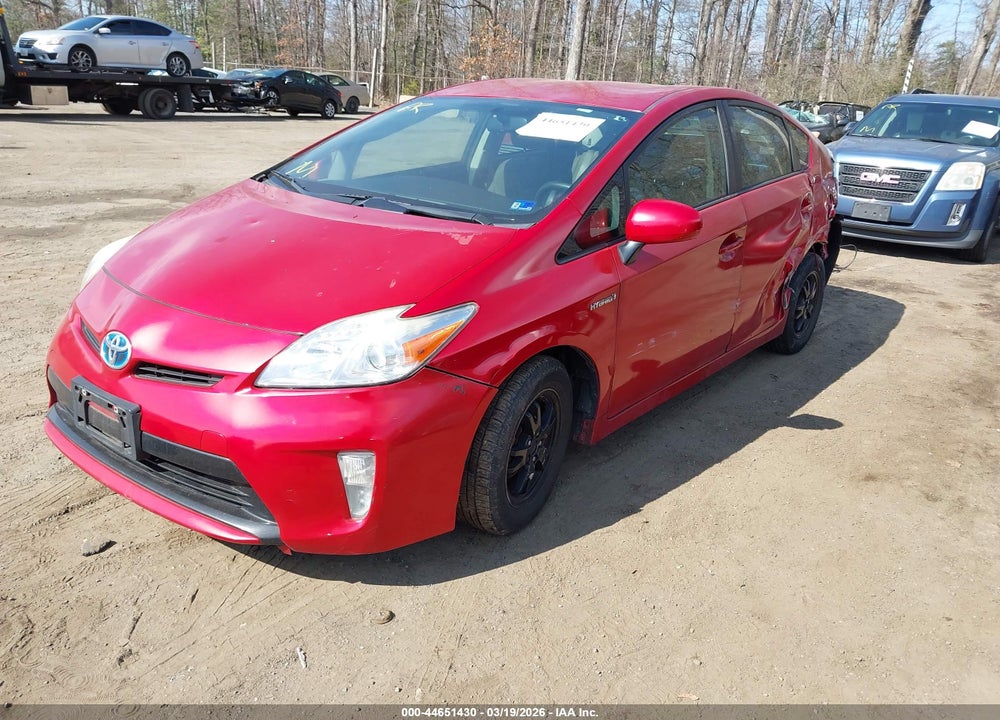 2015 TOYOTA PRIUS TWO VIN: JTDKN3DU5F1944419