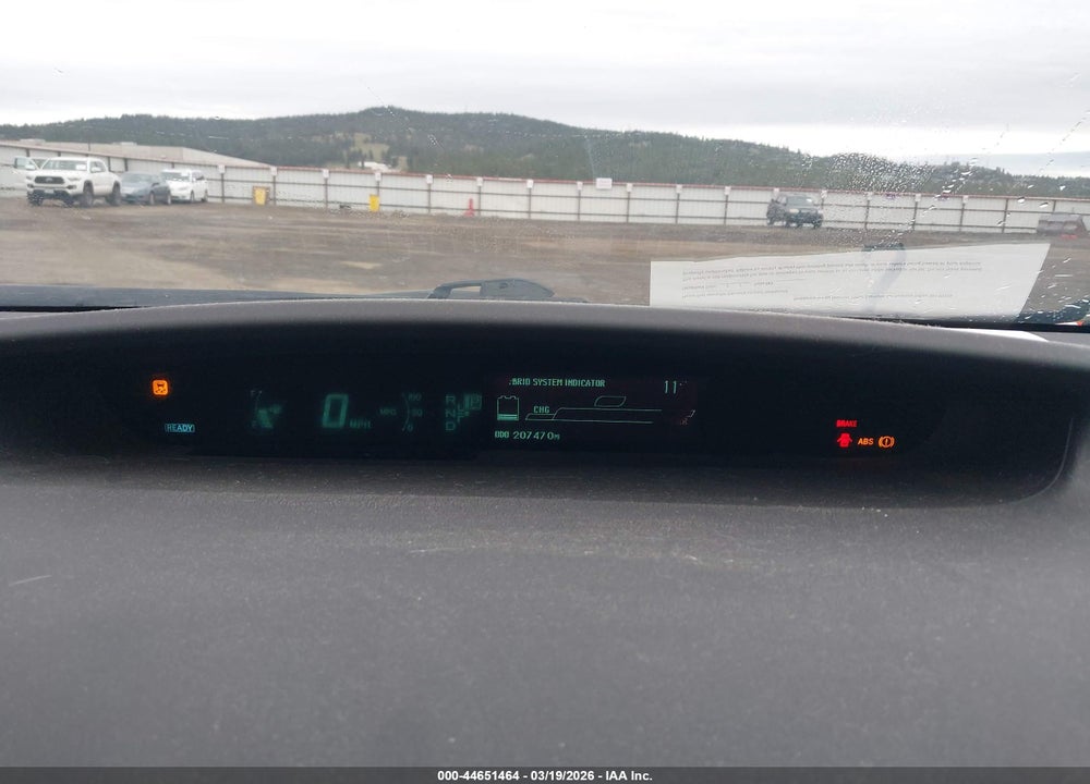 2011 TOYOTA PRIUS TWO VIN: JTDKN3DU5B0254203