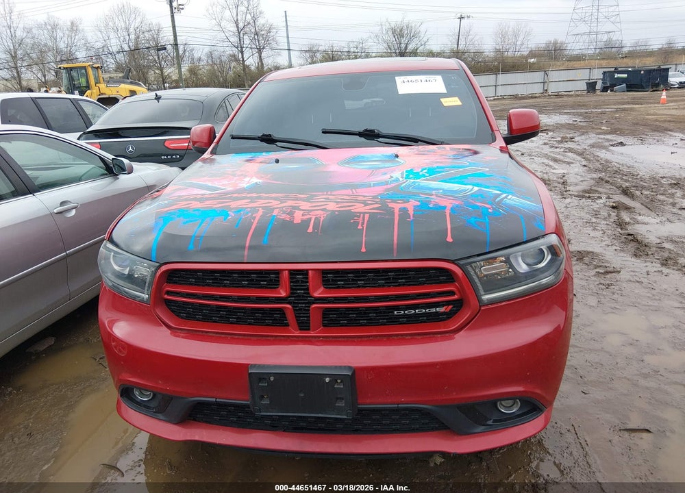 2014 DODGE DURANGO SXT VIN: 1C4RDJAG0EC332457
