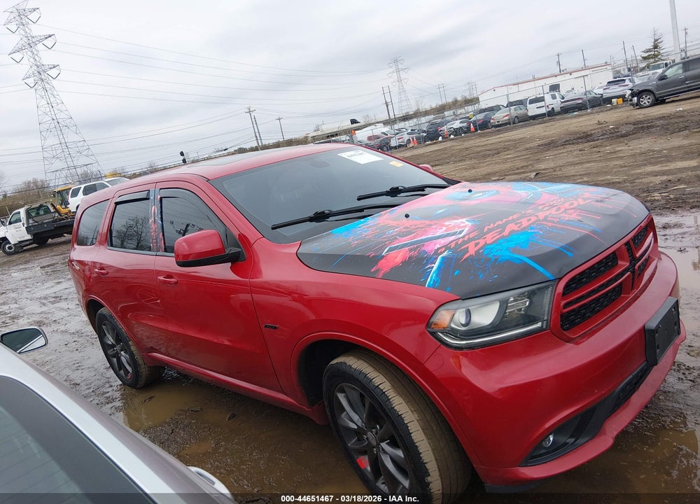 2014 DODGE DURANGO SXT VIN: 1C4RDJAG0EC332457