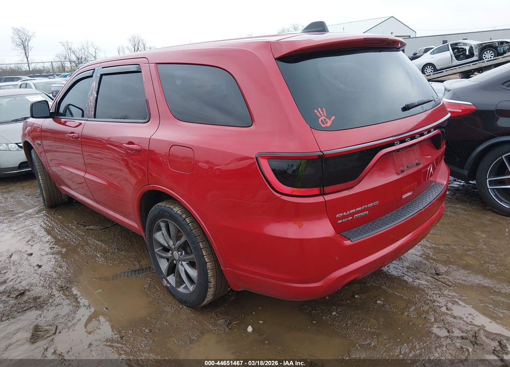 2014 DODGE DURANGO SXT VIN: 1C4RDJAG0EC332457