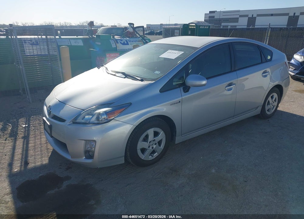2011 TOYOTA PRIUS TWO VIN: JTDKN3DU3B1475017