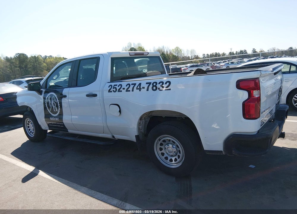 2019 CHEVROLET SILVERADO 1500 WORK TRUCK VIN: 1GCRWAEF0KZ298458