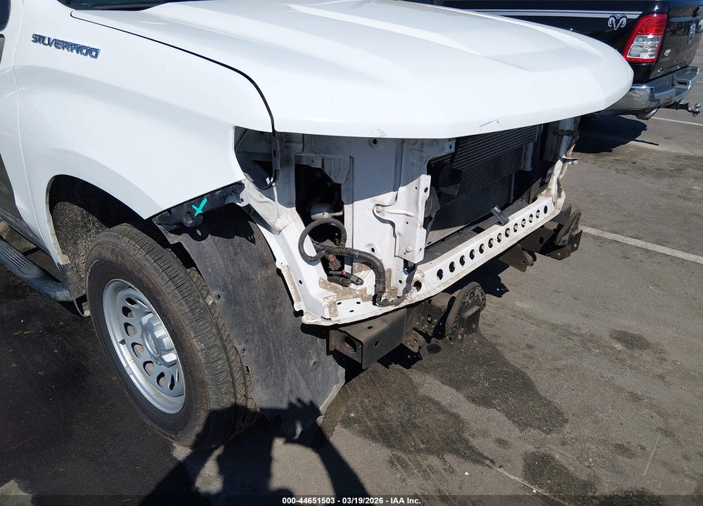 2019 CHEVROLET SILVERADO 1500 WORK TRUCK VIN: 1GCRWAEF0KZ298458