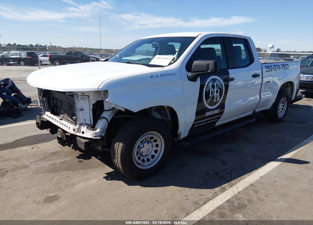 2019 CHEVROLET SILVERADO 1500 WORK TRUCK VIN: 1GCRWAEF0KZ298458