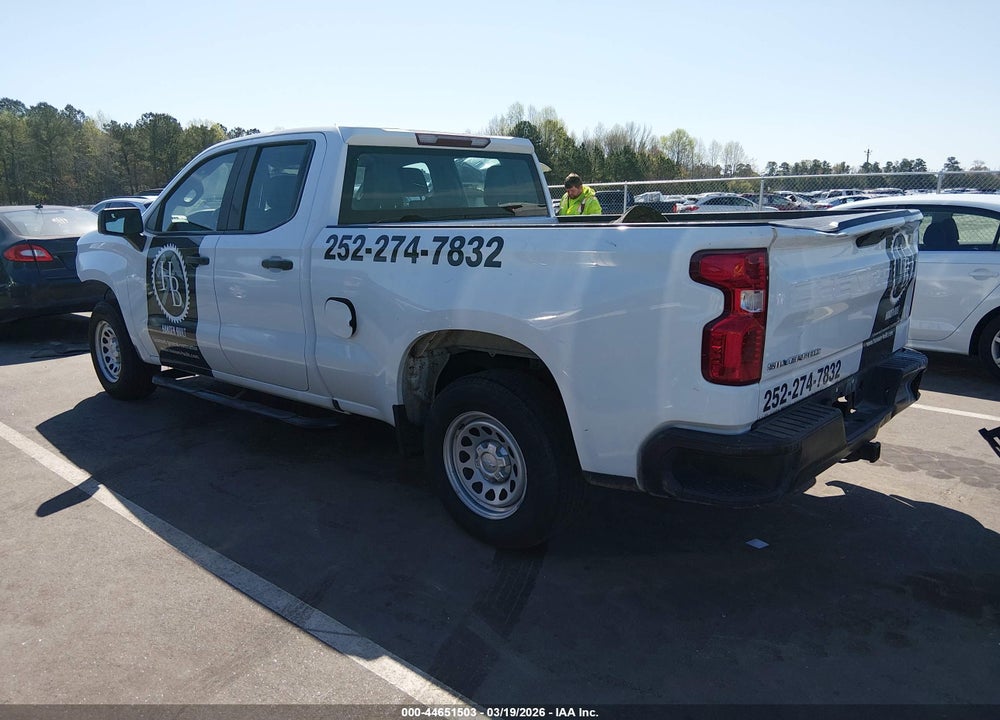 2019 CHEVROLET SILVERADO 1500 WORK TRUCK VIN: 1GCRWAEF0KZ298458
