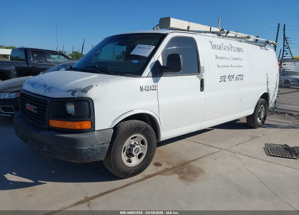 2013 GMC SAVANA 3500 WORK VAN VIN: 1GTZ7UCG5D1114398