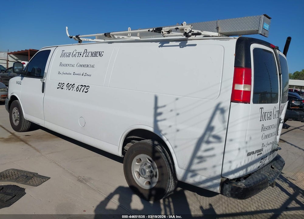 2013 GMC SAVANA 3500 WORK VAN VIN: 1GTZ7UCG5D1114398