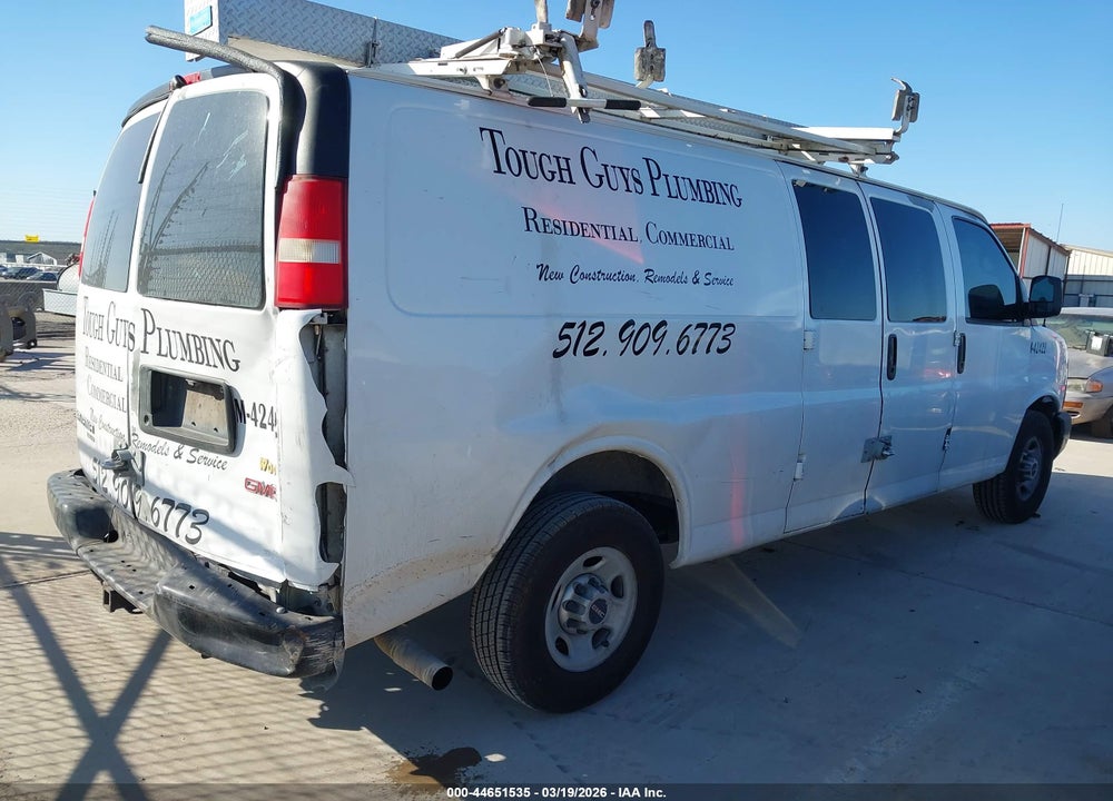 2013 GMC SAVANA 3500 WORK VAN VIN: 1GTZ7UCG5D1114398