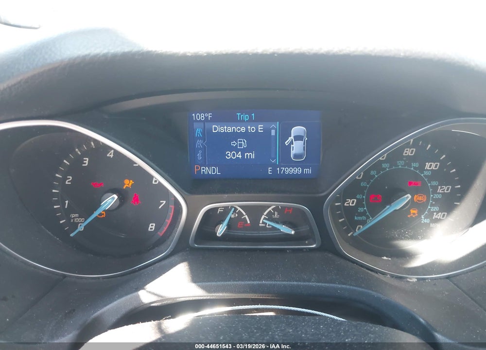 2014 FORD FOCUS SE VIN: 1FADP3F23EL197717