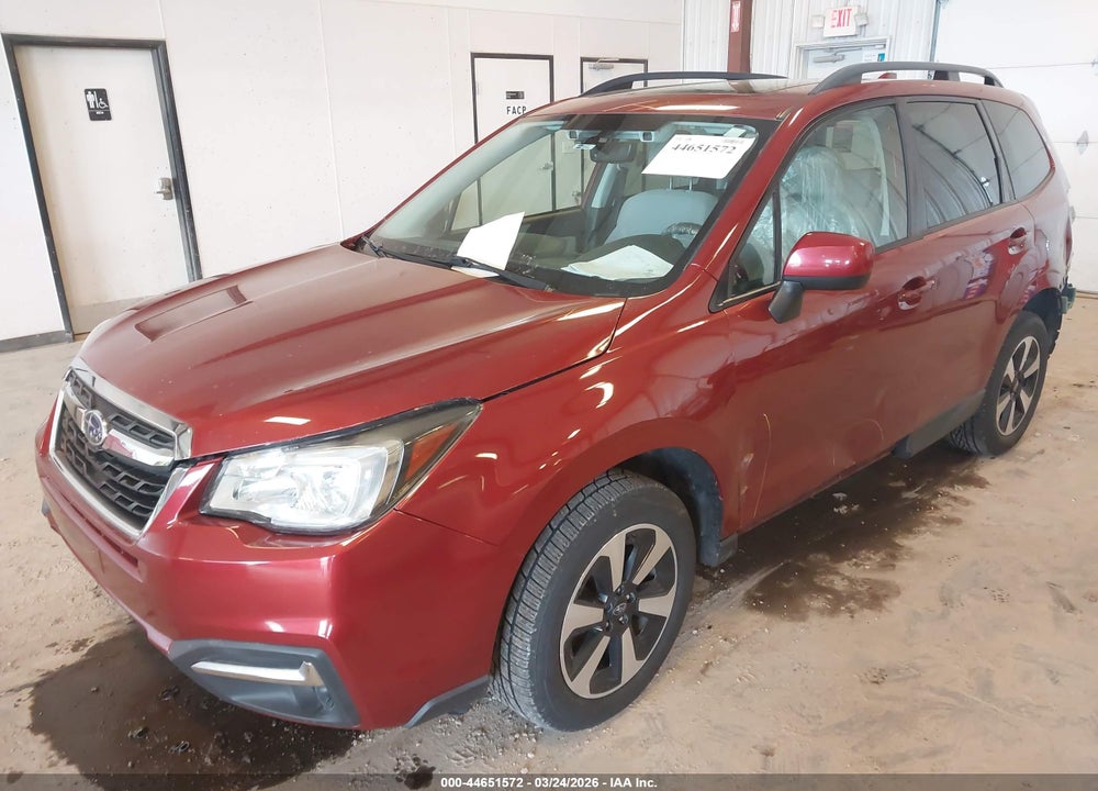 2018 SUBARU FORESTER 2.5I PREMIUM VIN: JF2SJAGC0JH402634