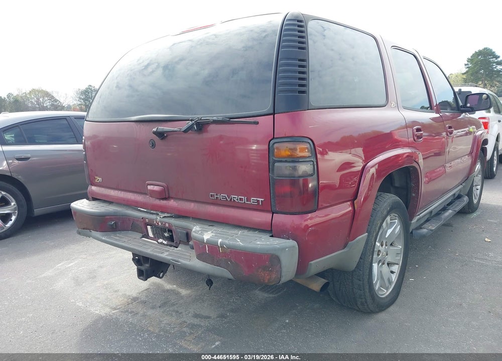 2004 CHEVROLET TAHOE Z71 VIN: 1GNEK13Z94R285631