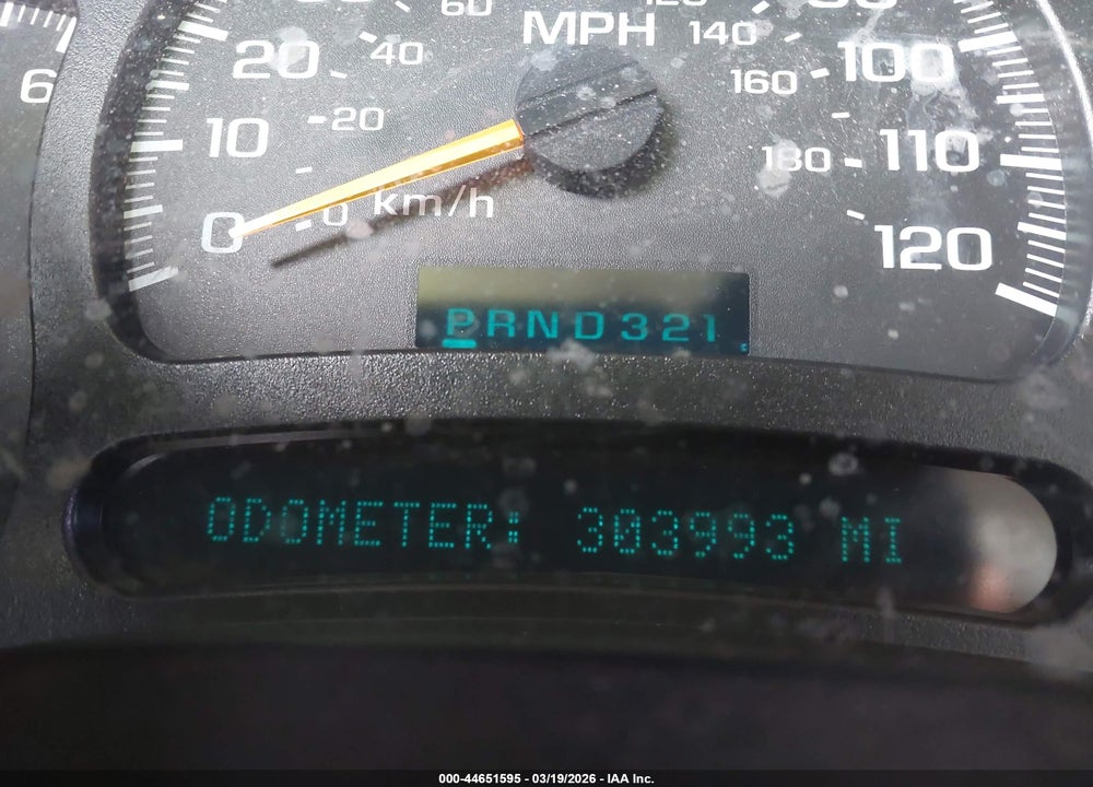 2004 CHEVROLET TAHOE Z71 VIN: 1GNEK13Z94R285631