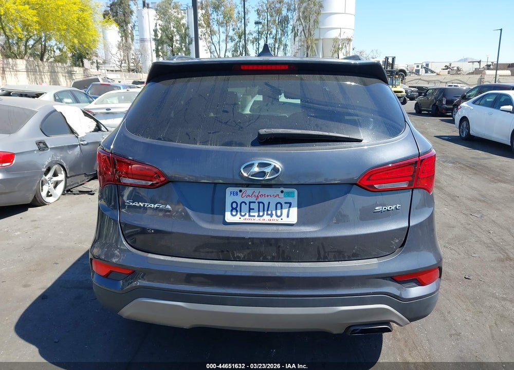2018 HYUNDAI SANTA FE SPORT 2.4L VIN: 5XYZU3LB7JG506365