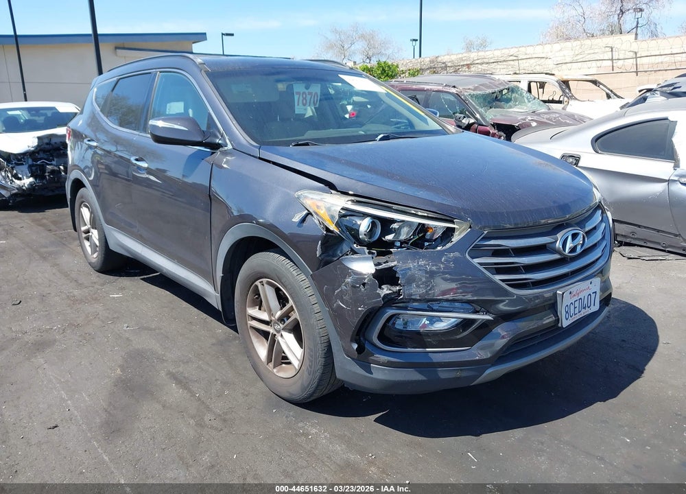2018 HYUNDAI SANTA FE SPORT 2.4L VIN: 5XYZU3LB7JG506365