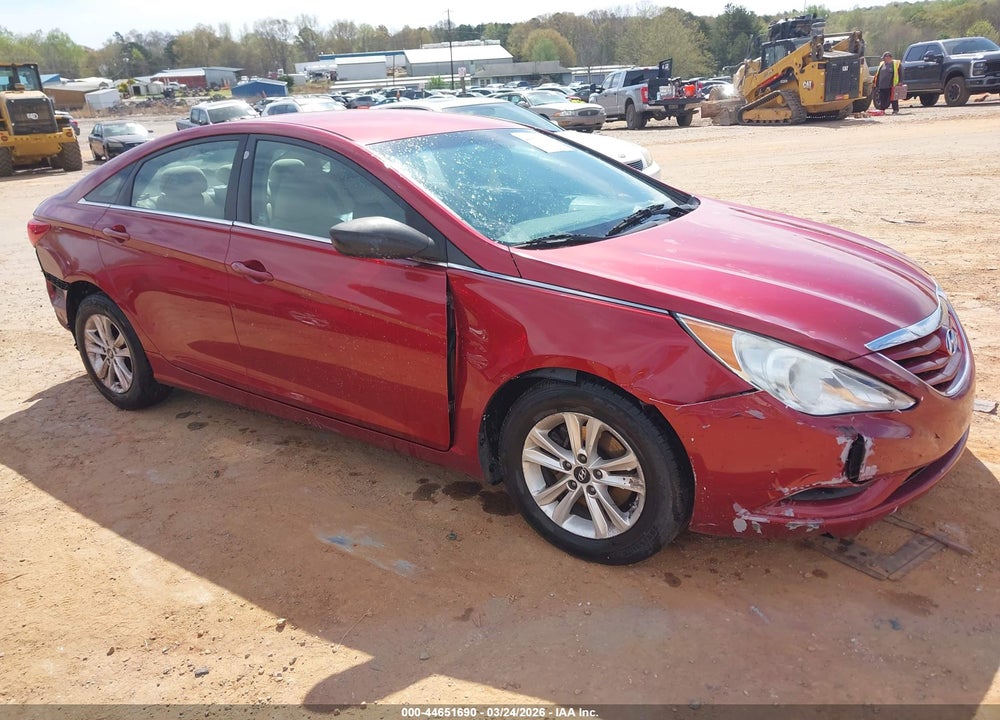 2013 HYUNDAI SONATA GLS VIN: 5NPEB4AC0DH644347