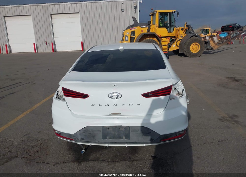 2020 HYUNDAI ELANTRA SEL VIN: 5NPD84LFXLH527908