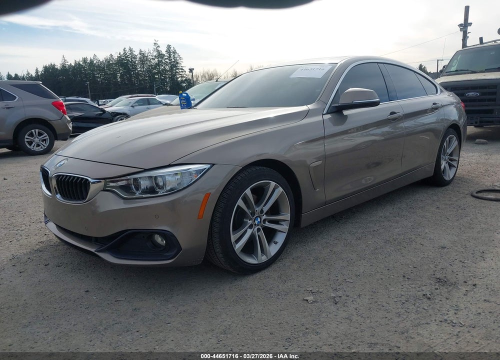 2017 BMW 430I GRAN COUPE VIN: WBA4F7C58HG437616