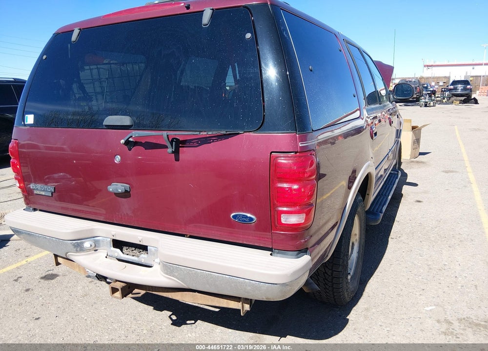 1999 FORD EXPEDITION EDDIE BAUER/XLT VIN: 1FMPU18L4XLB82877