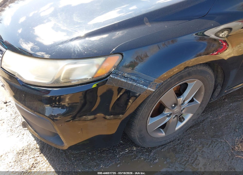 2011 KIA FORTE KOUP EX VIN: KNAFU6A24B5355032