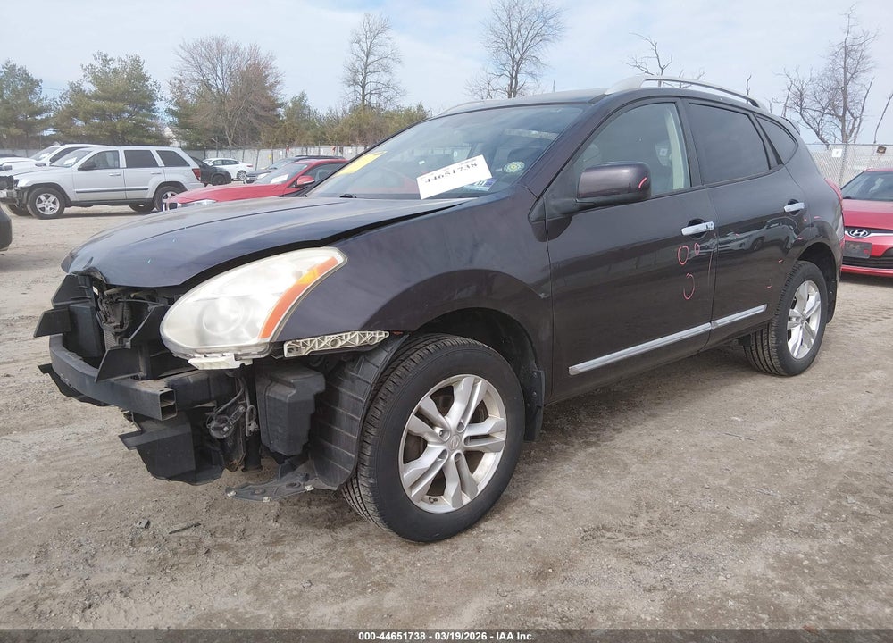 2013 NISSAN ROGUE SV VIN: JN8AS5MV9DW648445