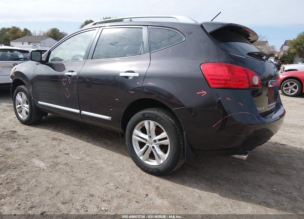 2013 NISSAN ROGUE SV VIN: JN8AS5MV9DW648445