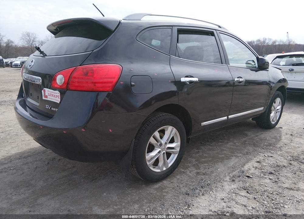 2013 NISSAN ROGUE SV VIN: JN8AS5MV9DW648445