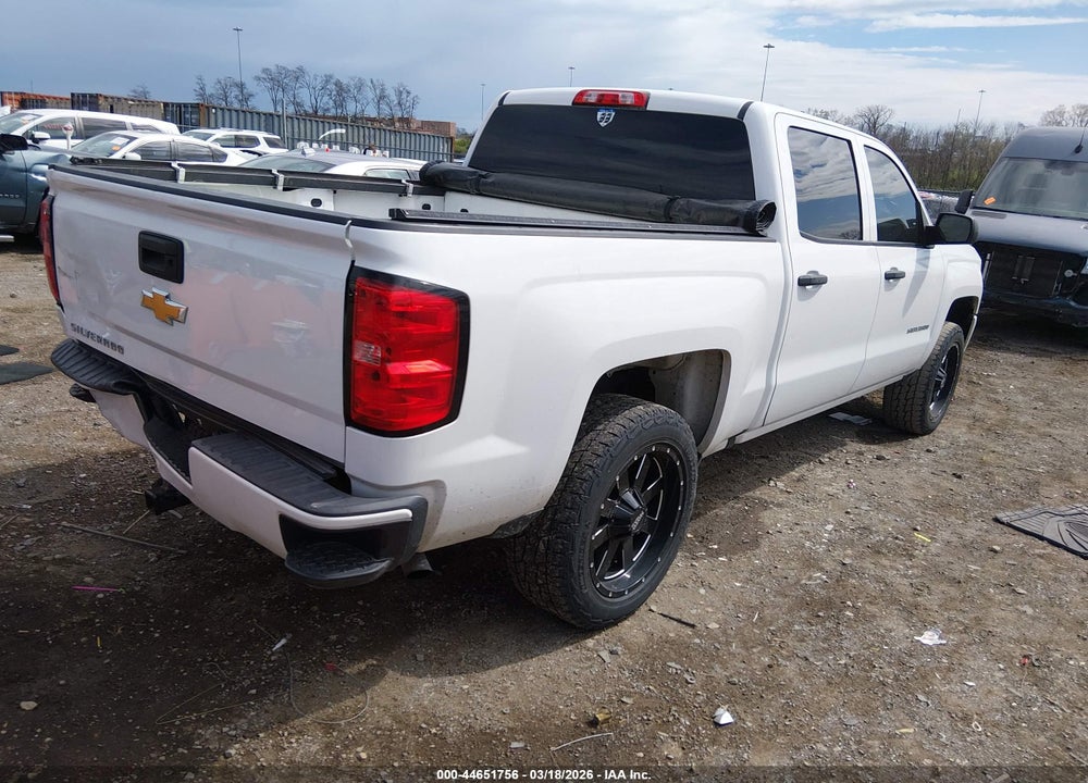 2018 CHEVROLET SILVERADO 1500 CUSTOM VIN: 3GCUKPEC9JG199280