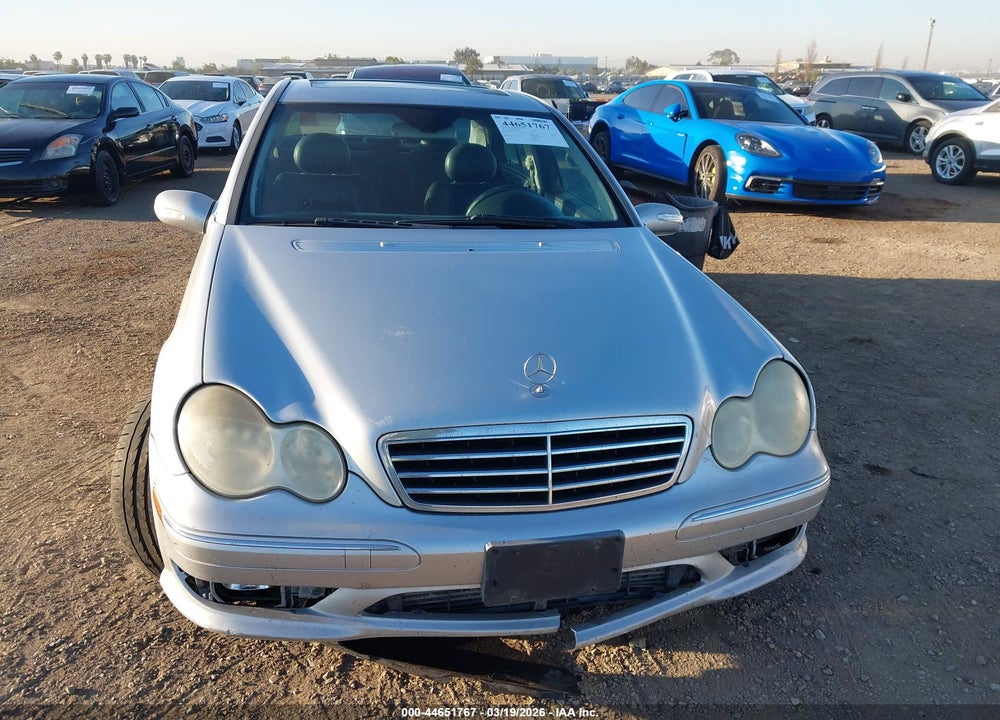 2005 MERCEDES-BENZ C 230 KOMPRESSOR SPORT VIN: WDBRF40J65F630758